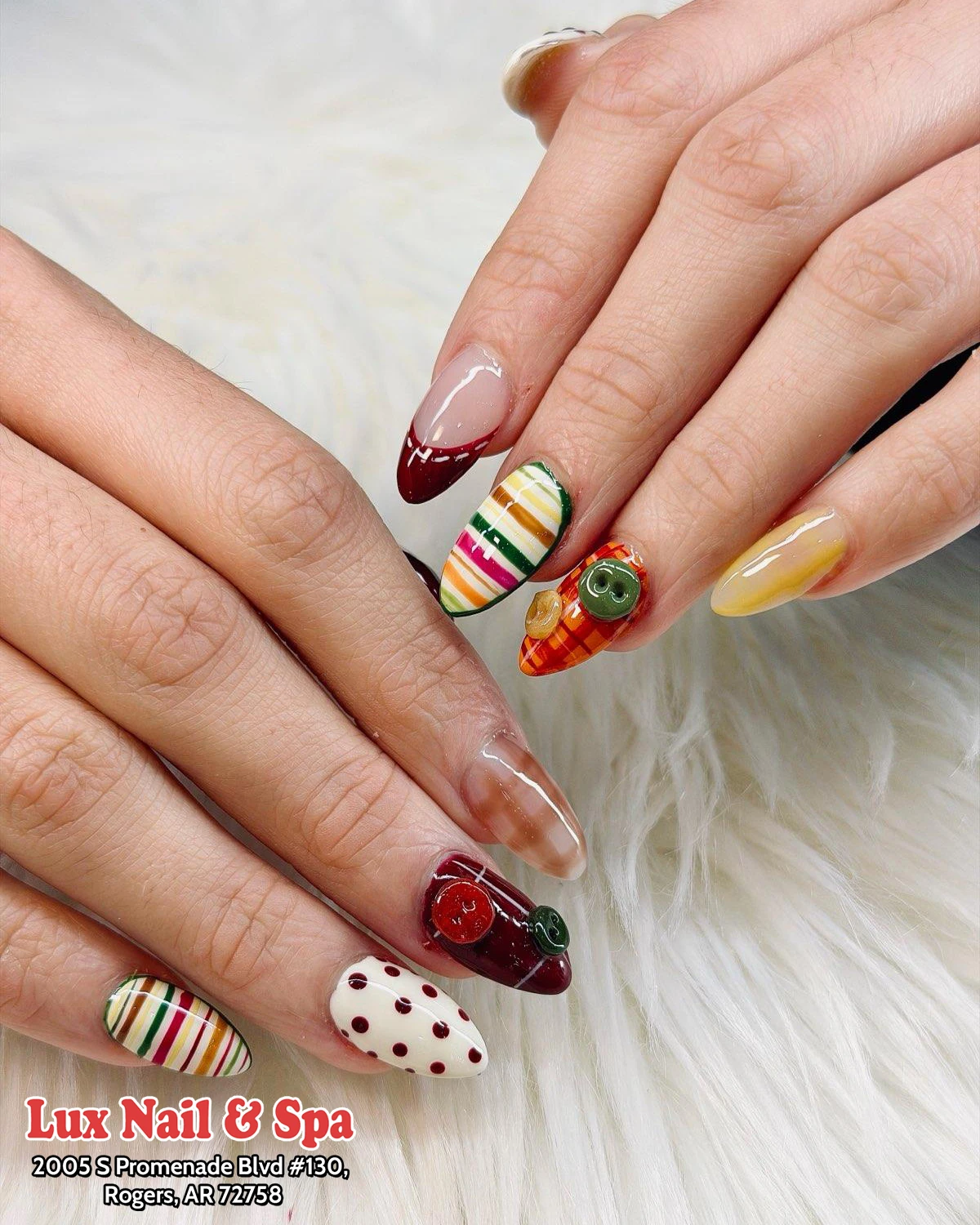 Gel nails art